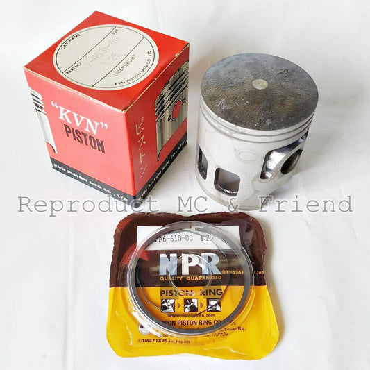 Piston + Ring Set OS 1.25 (Dia=57.25mm) For Yamaha 1978-1981 DT125 DT125MX