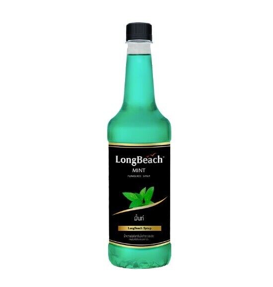 3x LongBeach Mint Syrup concentrated nectar mixed drink Cafe Restaurant Party