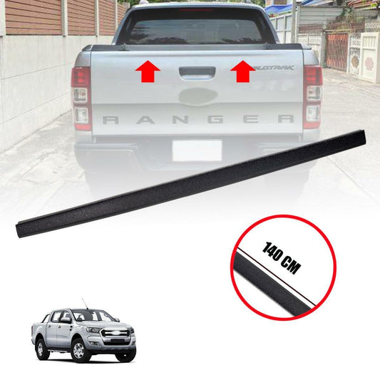 Rear Tailgate Cover Line Trim Black For Ford Ranger Raptor T6 XLT 2012-2021