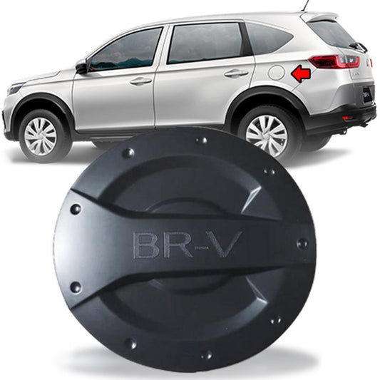 Cover Fuel Gas Tank Oil Cap Matte Black Trim Fit Honda BR-V BRV 2022-2023