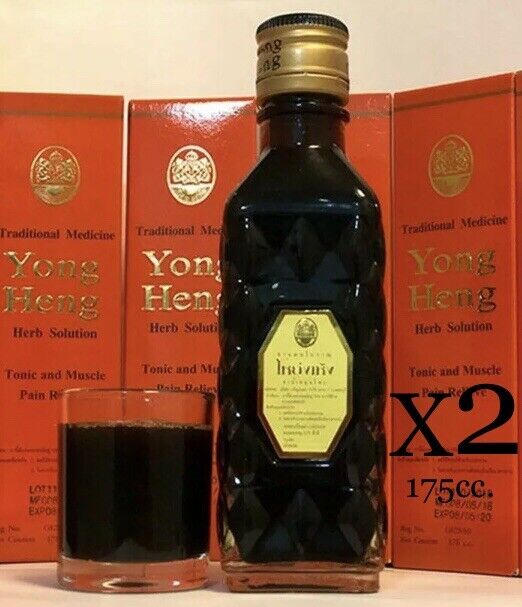 2x 175 cc Yong Heng Herbal Chinese Herbs Drink Traditional Solution Body Health