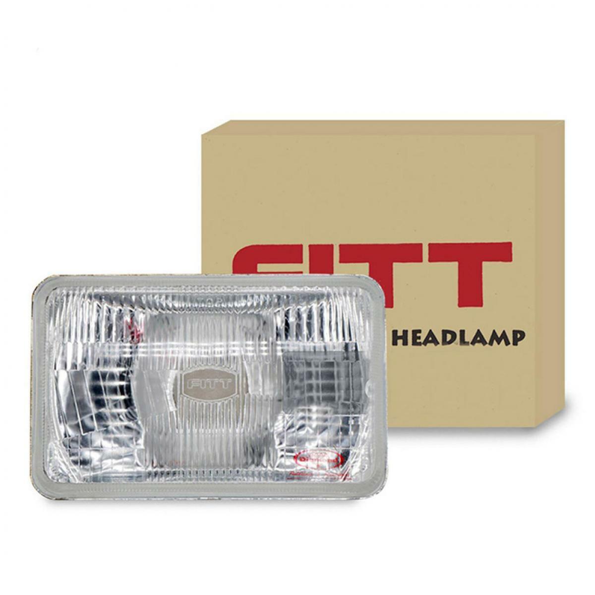 1 PC Glass H4 Head Light Lamp For Isuzu Truck ELF NPR NKR FSR NRR FTR 1985-1993