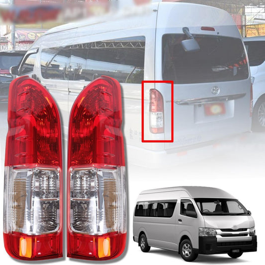 Pair Tail Lamp Rear Light For Toyota HiAce Commuter Van TRH223 KDH223 2005-2018