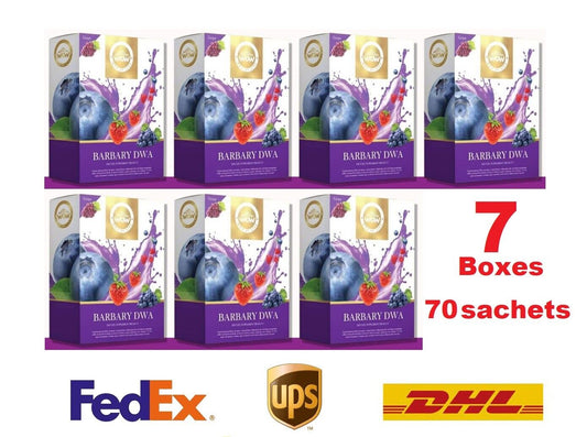 7 Boxes X Barbary Berries Drink High Fiber Antioxidant Detox Belly Slim Healthy