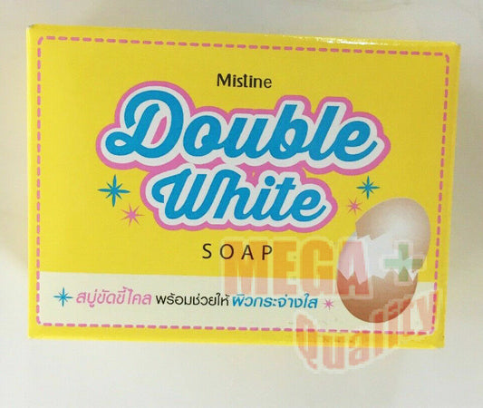 Mistine Double White Soap Egg white extract Enhances skin natural radiance 70G
