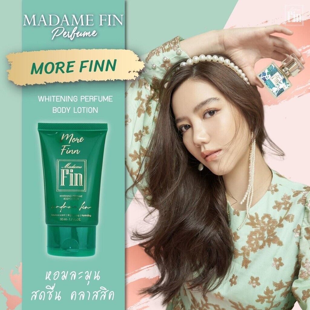 Madam Fin Body Lotion Perfume Whitening fragrant unique charming attractive