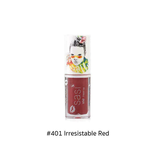 sasi XOXO Liquid Lip # 401 Irresistable Red 3 g or 0.1 oz Gives a soft touch