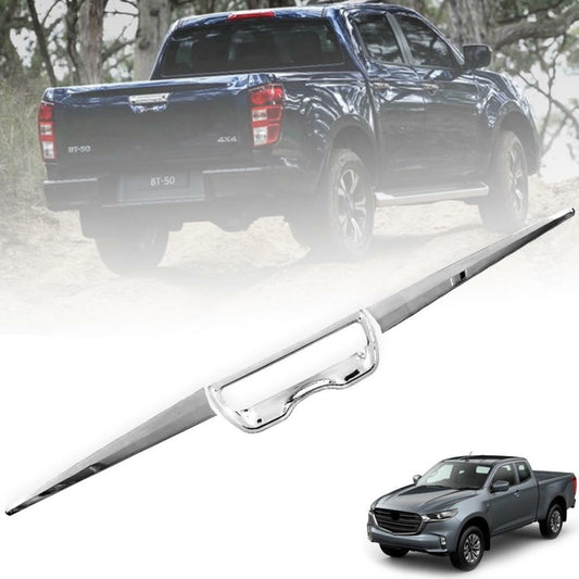Cover Tailgate Rear Trim Chrome For Mazda BT50 BT-50 Pickup Ute 2020-2021
