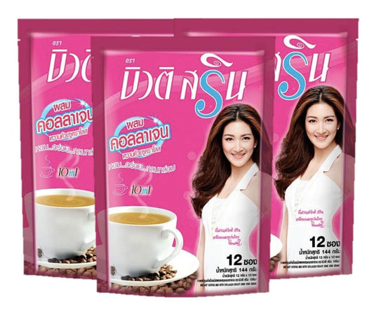 Beauti Srin Coffee with Collagen glowing beautiful youthful skin & good shape