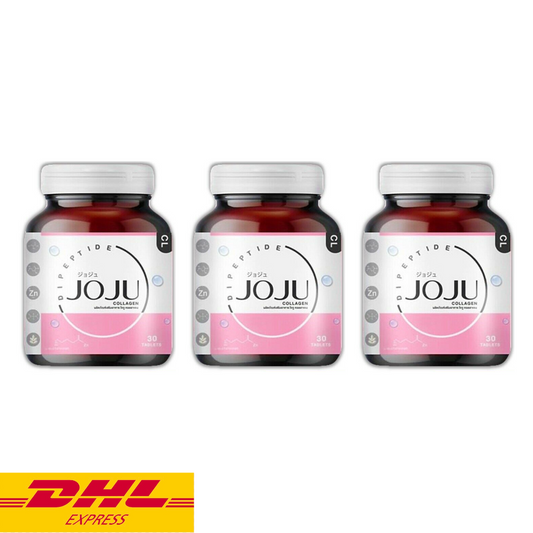3x JOJU Collagen Dipeptide Smooth Younger Skin White Lightening Anti-aging