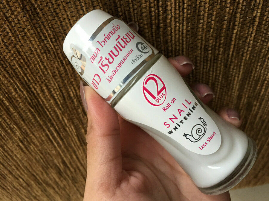 12 Plus Roll On Snail Whitening Less Shave 32.50 ml