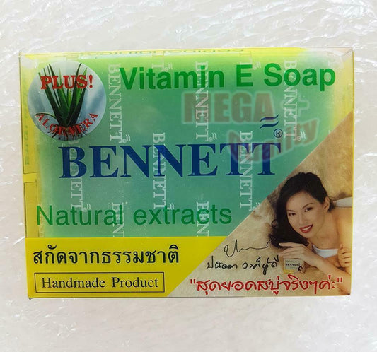 Bennett Vitamin E Soap Natural Extract PLUS ALOE VERA Extraxt Smooth Skin 130g