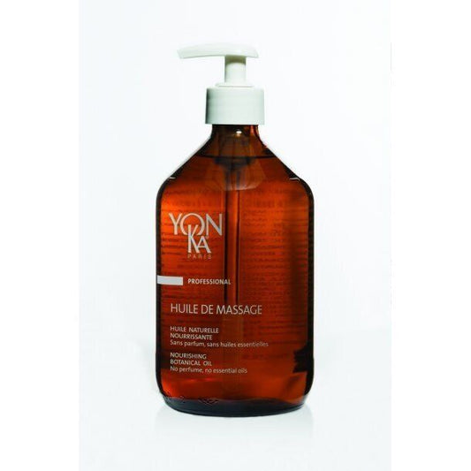 YONKA Huile De Massage - Nourishing Botanical Oil 500ml Salon #ibea