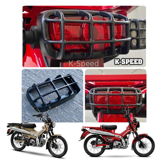 Black Rear Tail Lamp Cover Guard Protector For Honda CT125 2022 - 2023
