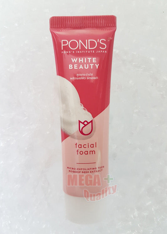 Pond s White beauty Pinkish Glow Light Facial Foam 15g.