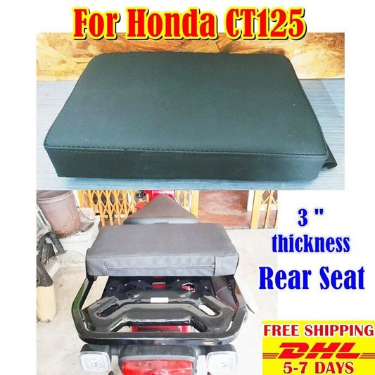 R20 Rear Seat For Honda Ct125 Trail Hunter 2020 Passenger Black Replacement New