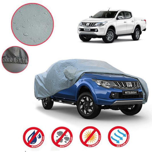 Car Cover Waterproof Sun Rain Protect Fit Mitsubishi Triton L200 MQ 2015 16 17