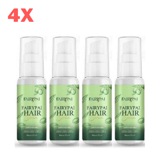 4x Fairypai Hair Serum Growth Longer Nourish Damage Dry Hair Loss Natural 30 ml