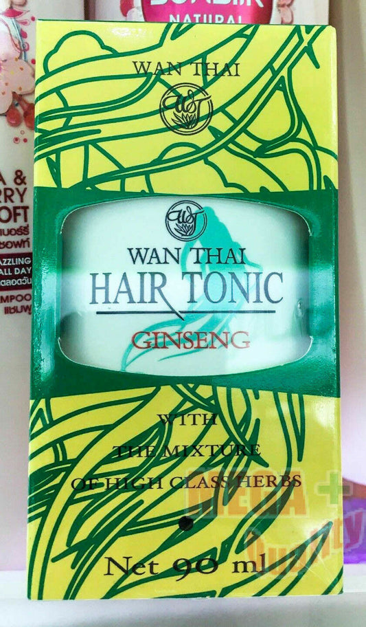 WanThai SPEED FAST Hair Regrowth Growth Repair Tonic Anti Loss Ginseng Herb 90ml
