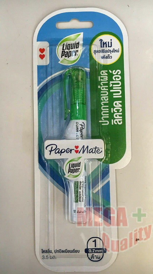 Paper mate Correction Pen Fluid Rapid fluid Office material Fast drying 3.5ml