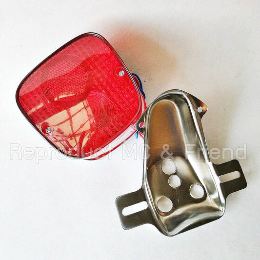 Tail Light Lamp + Bracket : Fits Suzuki A80 A100 AS100 AC100 F50 F70 TS100 TS125