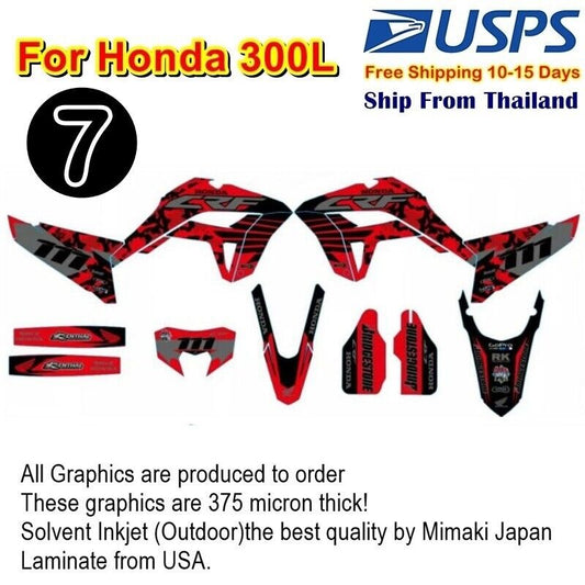 M2 Motocross Graphics Stickers Kit For Honda CRF300L Whole Bike Decals kits New