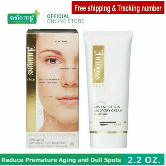 Smooth E Gold Advanced Anti-Aging Cream Smooth Skin Recovery Reduce Dull Spots