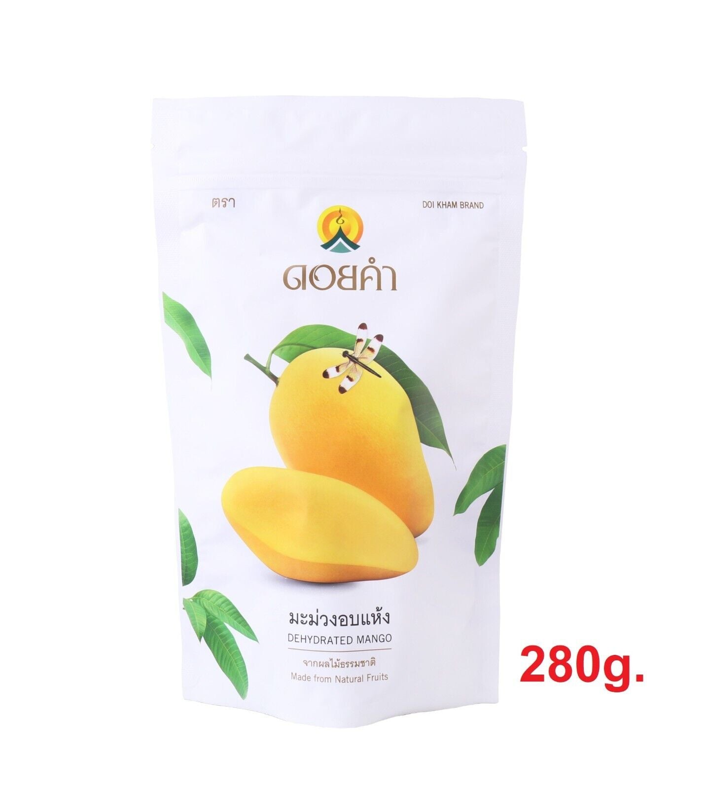 Doi Kham Fruit Dehydrated Snack Delicious taste no color artificial flavor added