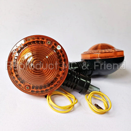 2x Front Signal Lamp 6V. : Fits Yamaha DT100 MX100 RX100 RX125 YB100 YB125