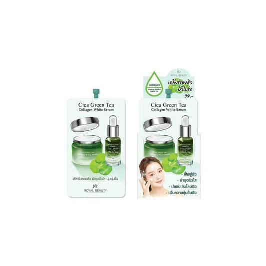 Royal Beauty Cica Green Tea Collagen White Serum 8 g x 6