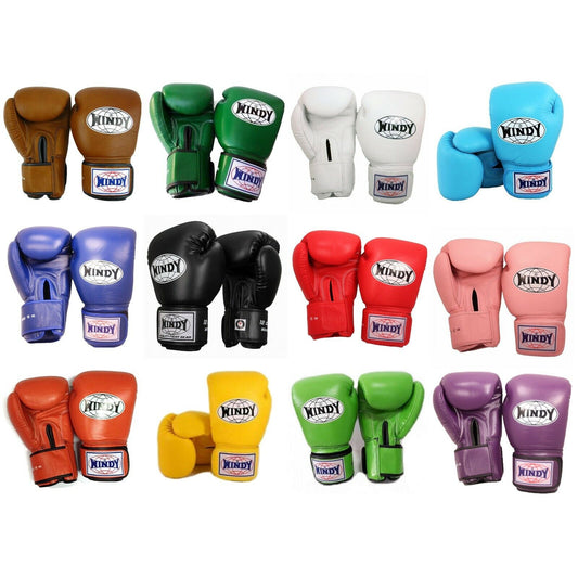 WINDY BGVH BOXING GENUINE Fighting GLOVES MUAY THAI K1 MMA Martial Art Sporting