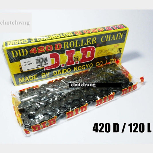 D.I.D Motorcycle Chain Chain 420 / 120L Stunt Parts Accessories Road Bike Speed