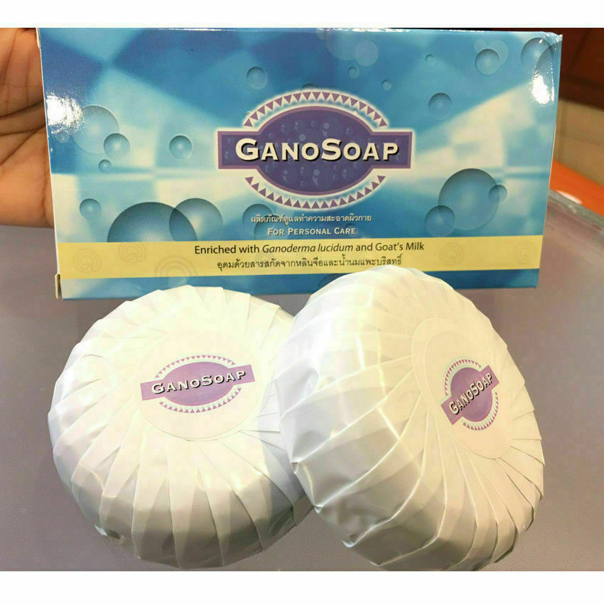 1 BOX GANO EXCEL SOAP ENRICH GANODERMA GOAT MILK ( 2 BARS PER BOX )