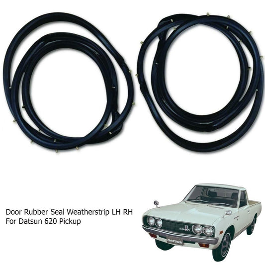 Door Rubber Seal Weatherstrip For Nissan Datsun 620 1500 J15 Pickup 1972-1979