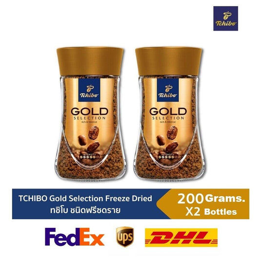 2x 200G TCHIBO GOLD SELECTION FREEZE DRIED