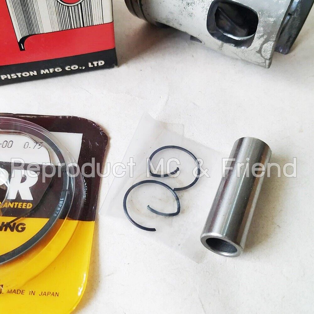 Yamaha RX100 Piston + Ring + Pin + Clips Set Oversize 0.75 (Diameter = 52.75mm)