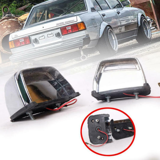 Rear License Plate Lamp Light Pair Fit Toyota Corolla KE70 E70 TE71 DX 1979-1987