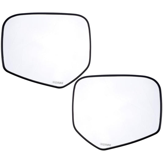 LR Side Wing Mirror Glass Lens 2PCs For Mitsubishi L200 Sportero 2007-14 Pickup