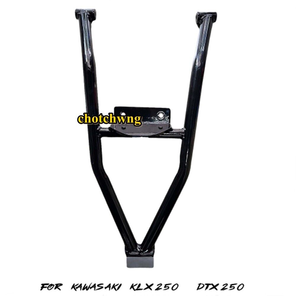 Kawasaki KLX250 - DTX250 Tail bar Rear Black Motorcycle with Titanium at end bar