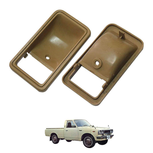 Brown Inner Door Handle Bezel For Toyota Hilux RN20 Corolla KE30 TE31 1972-1978