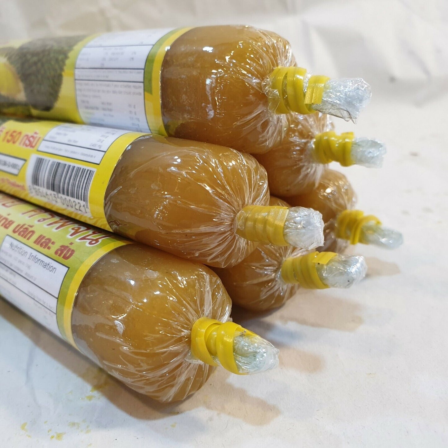 5x 150g Monthong Durian Paste Thai King Fruit Premium Food Delicious Snack