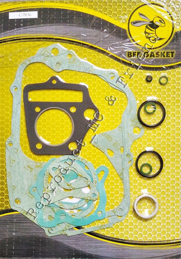Gasket Set New : Fits Honda C70 C70K1 C70K2 C70M