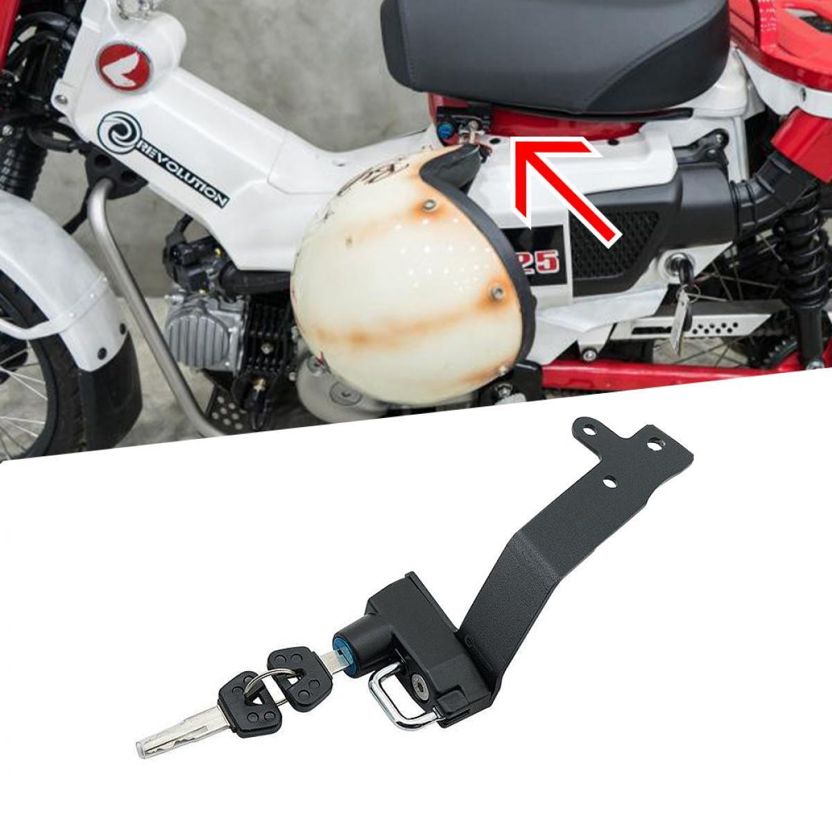 Motorcycle Cap Lock Helmet Buckle FOR HONDA CT CT125 HUNTER CUB BIKE 2020-22
