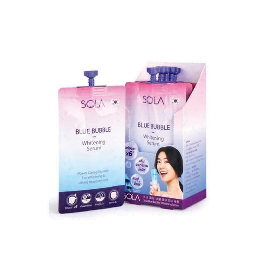 Sola Blue Bubble Whitening Serum 7 ml x 6