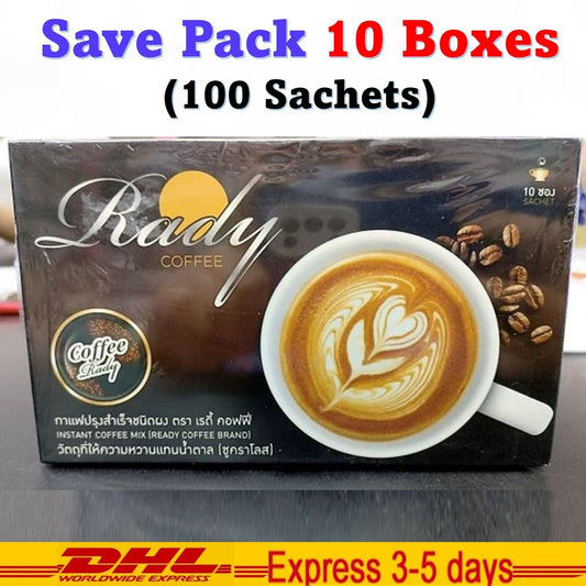 10x Rady Coffee Plus Coffee Dietary Supplement Healthy Beautiful Slim Body