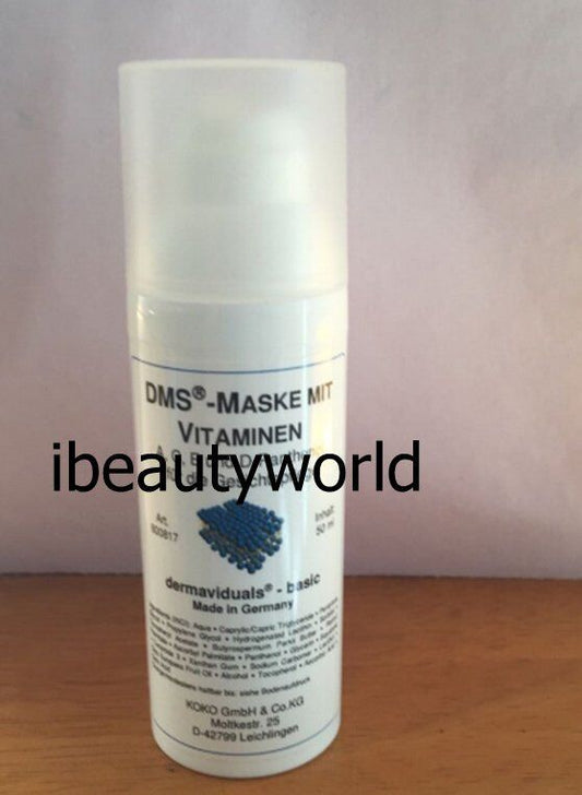 Dermaviduals DMS Maske Mit Vitaminen Vitamin Mask 50ml #ibea