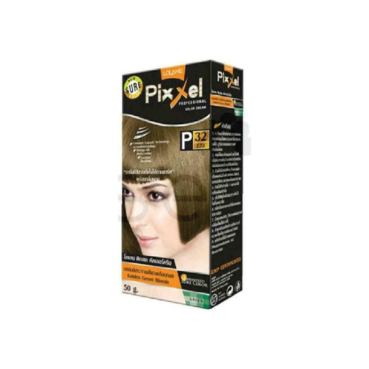 Lolane Pixxel Color Cream P32 7.73 Golden Green Blonde 100 ml soft and shiny