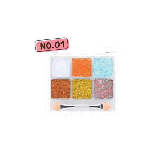 odbo Traveller s Eyeshadow Palette OD296 #01 6.5 g or 0.23 oz