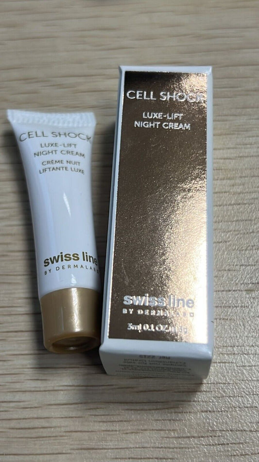 5 x Swiss Line Cell Shock Luxe-Lift Night Cream 3ml Sample #ibea