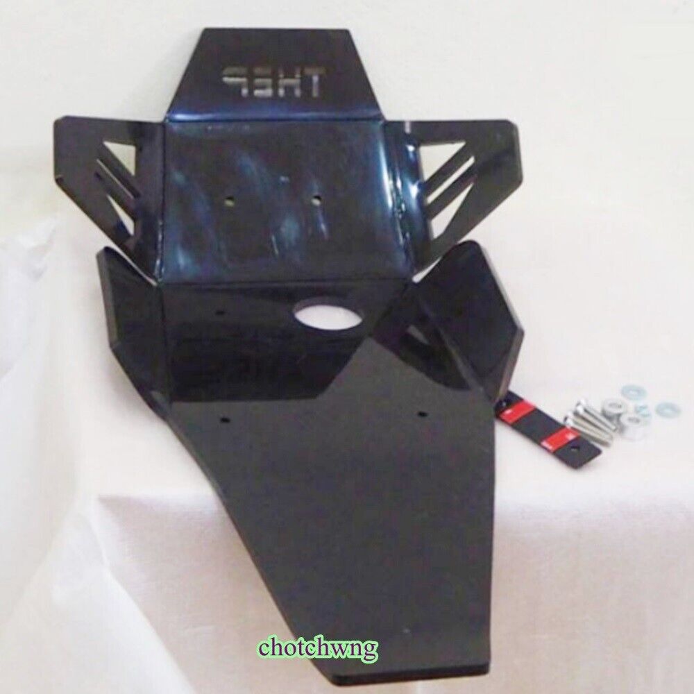 Yamaha WR155 Engine Guard Skid Plate For modified pipe Black Motorcycle Plastic